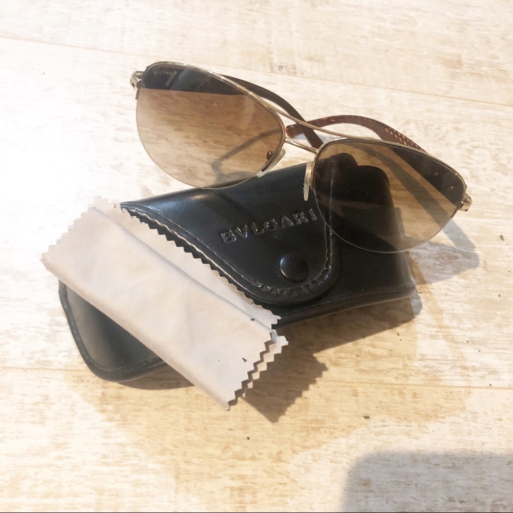 Bvlgari Sunglasses with Case